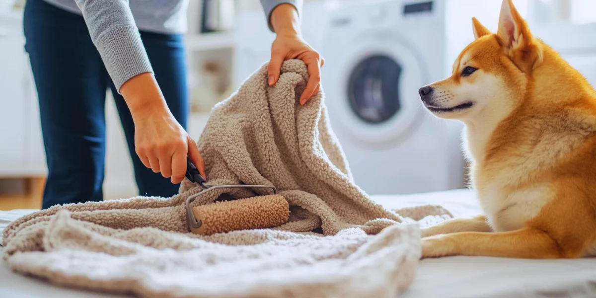How Do You Get Dog Hair Out of a Blanket Easily