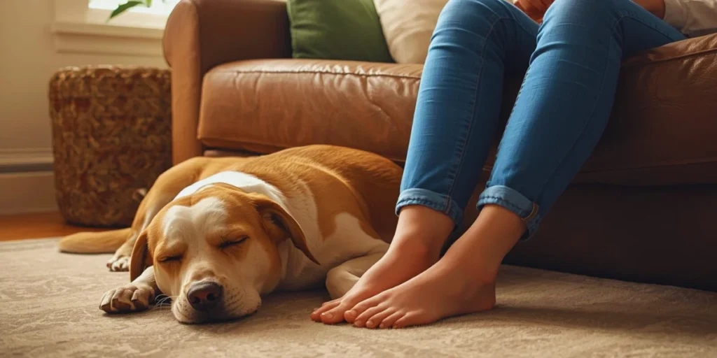Why Do Dogs Sleep at Your Feet?