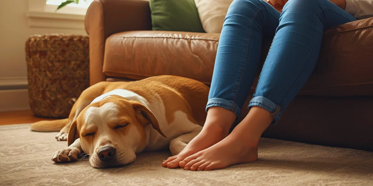 Why Do Dogs Sleep at Your Feet?